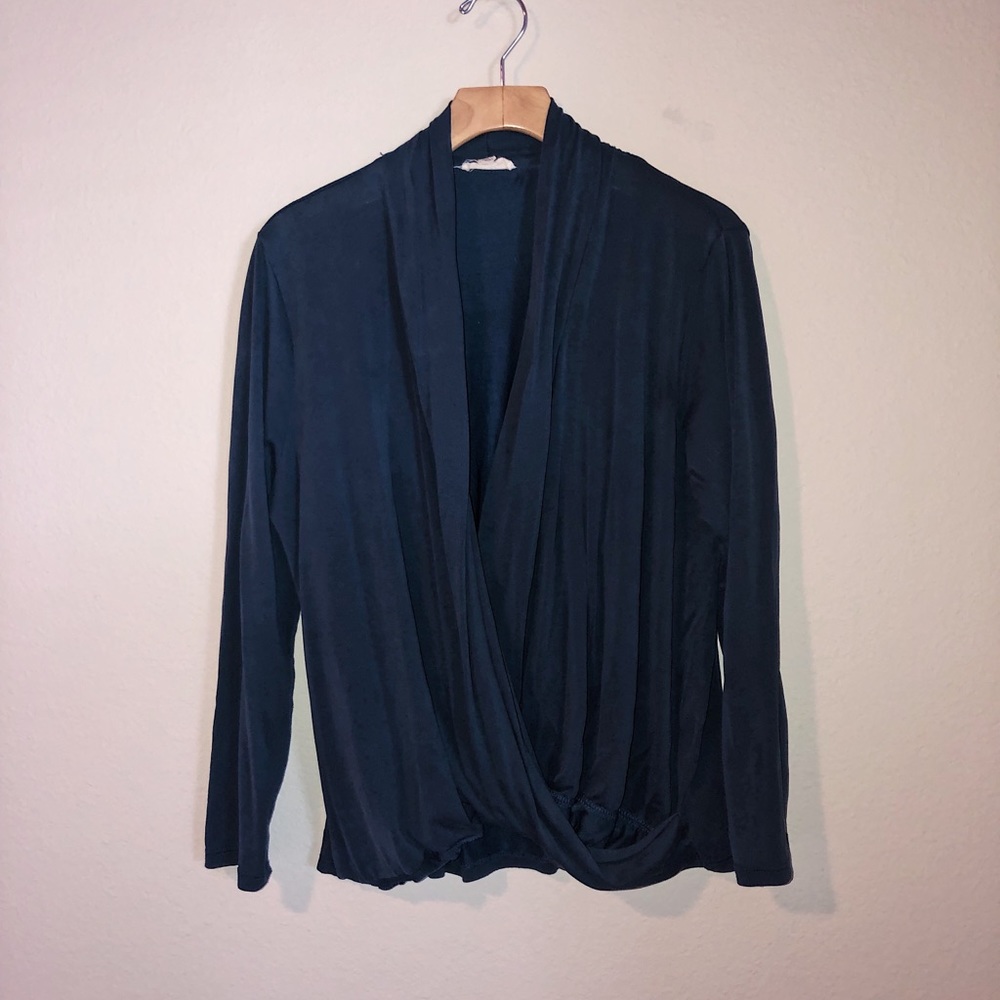 Jane & Delancey | Low V Wrap Top